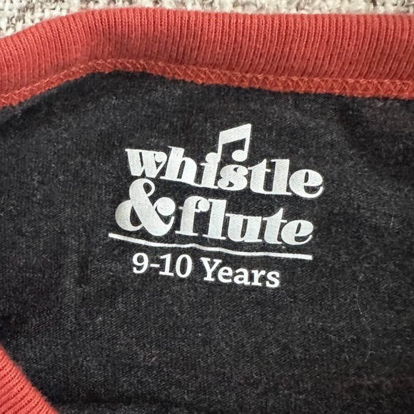 Whistle & Flute Flying Bicycle Baseball Tee | 9-10Y - Picture 3 of 6